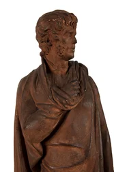 Selbstporträt, zur Dekoration seines Grabes auf dem Friedhof von Loyasse, Lyon, ca. 1810